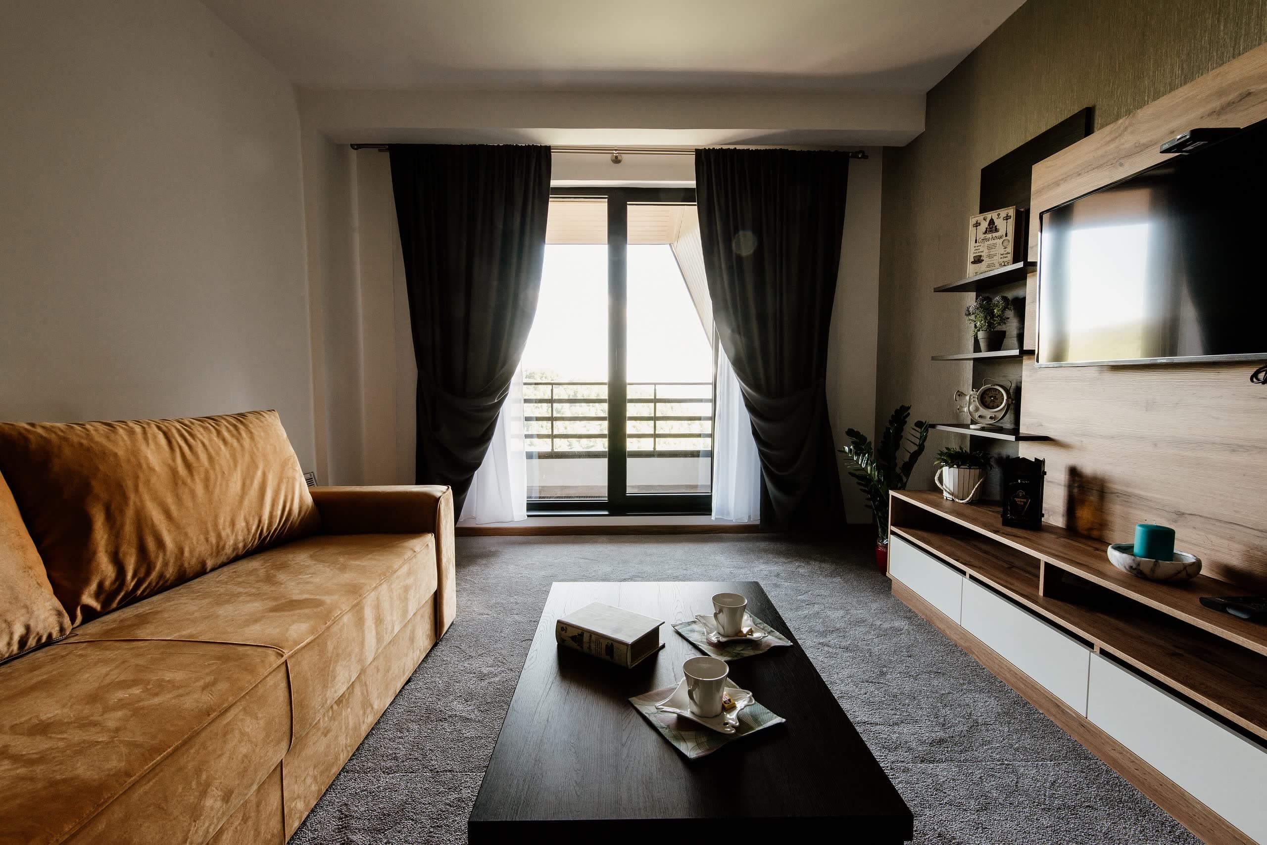 Furnished apartment with a view