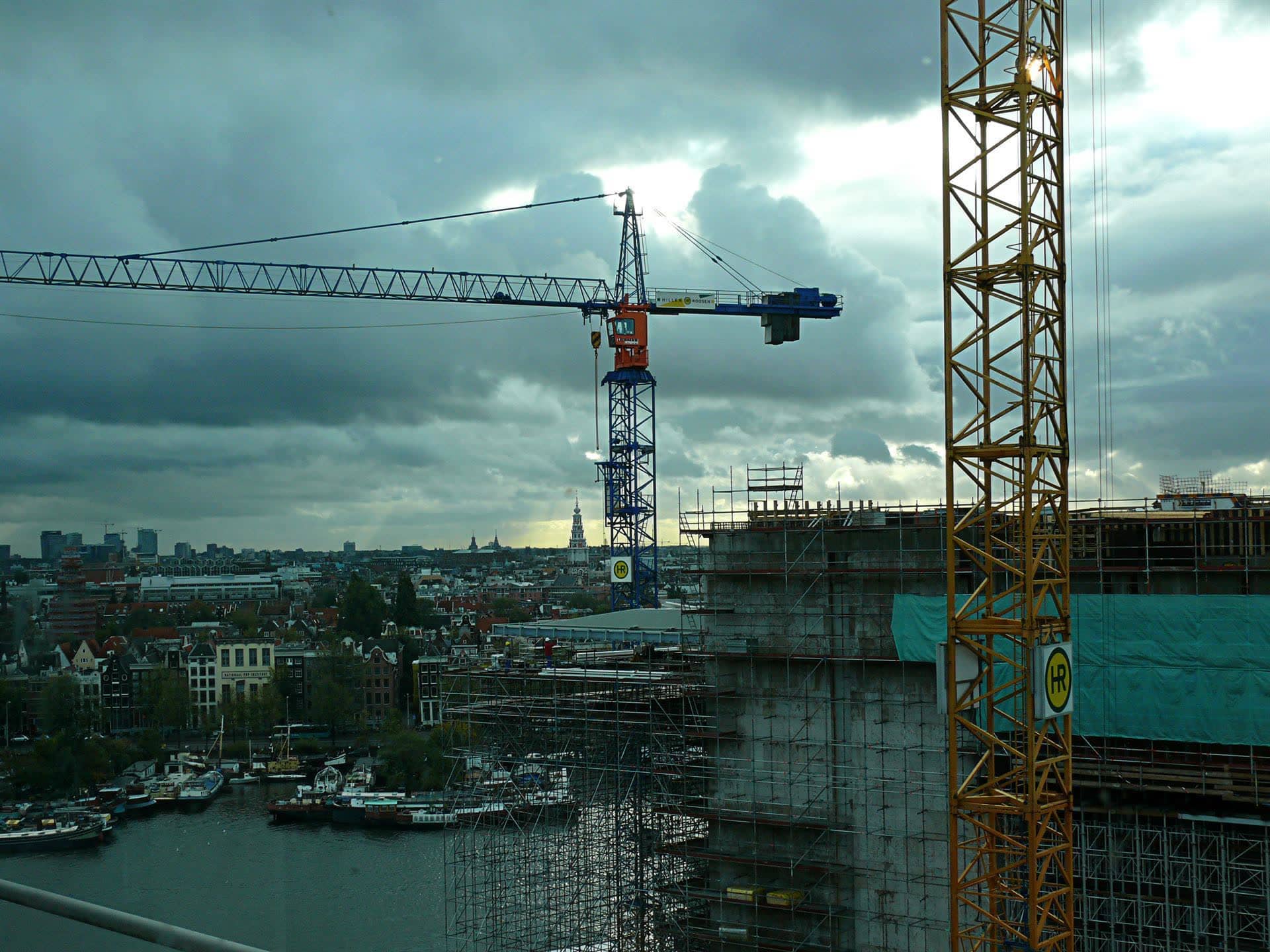 New residential towers under construction
